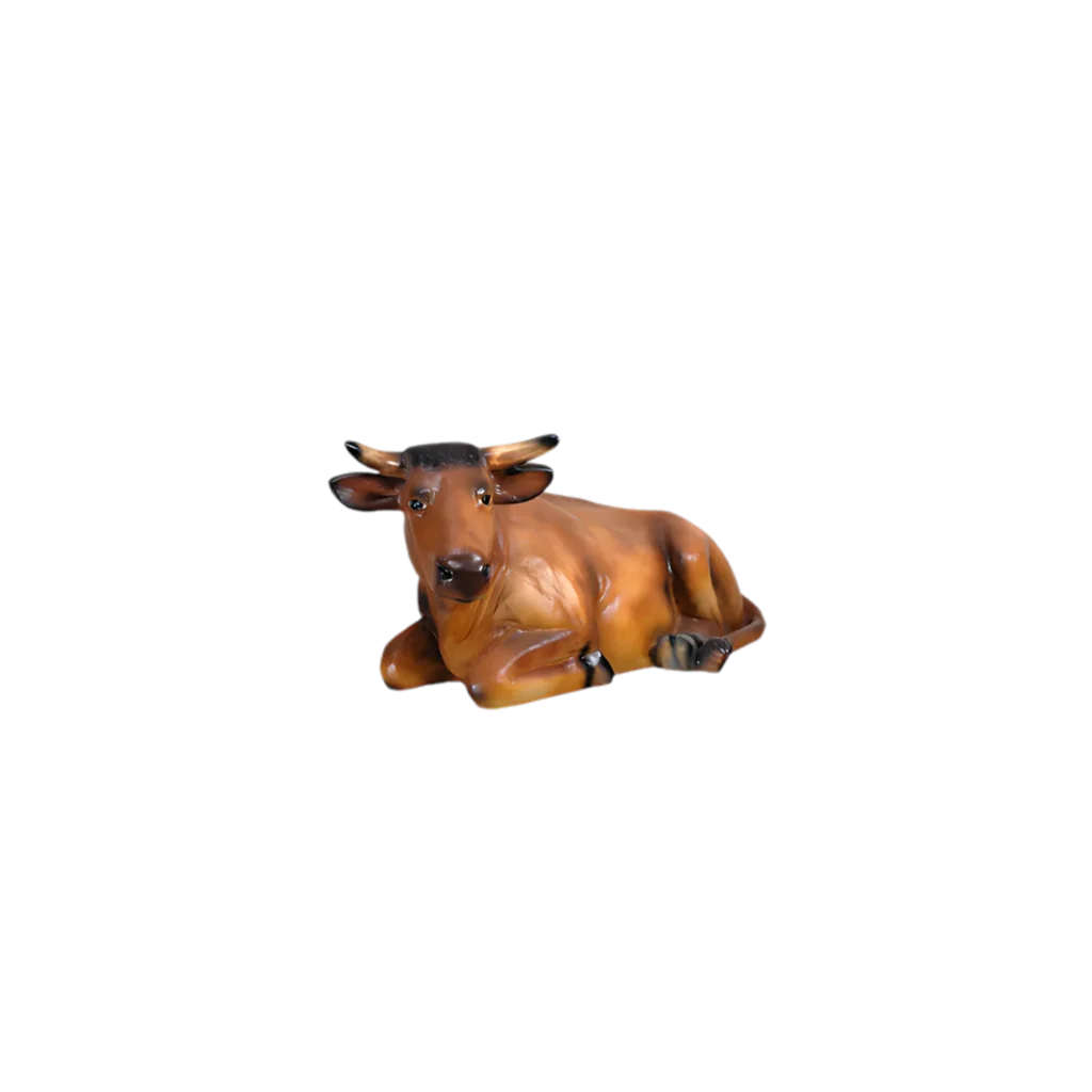 Figura wołu leżącego do szopki – rozmiar 135 cm