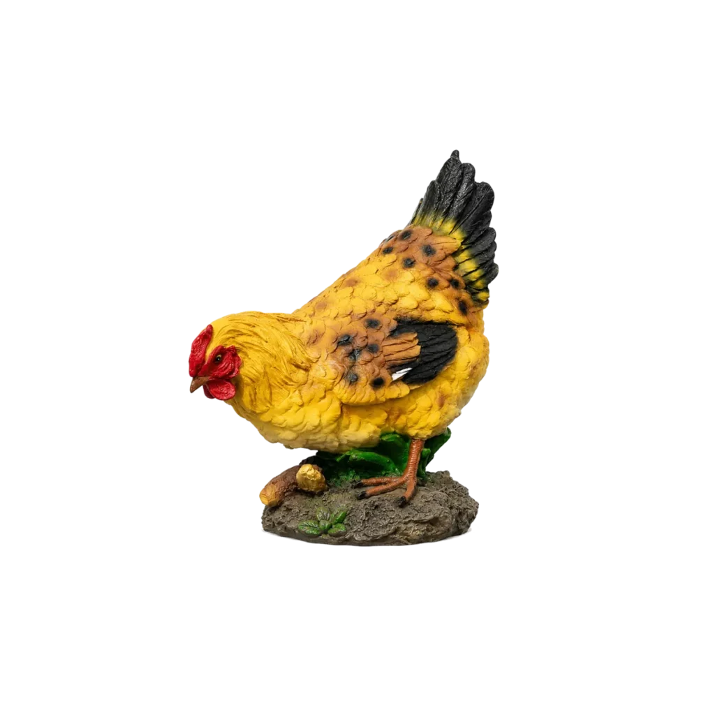 Figura kury do szopki 21 × 12 × 23 cm
