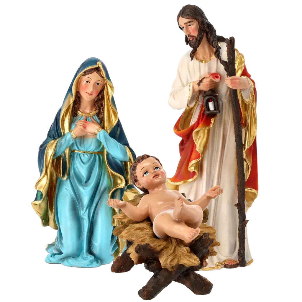 Święta rodzina – zestaw 3 figur 60 cm polyresin