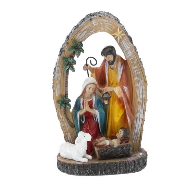 Figurka Świętej Rodziny 16 × 10,5 × 26 cm