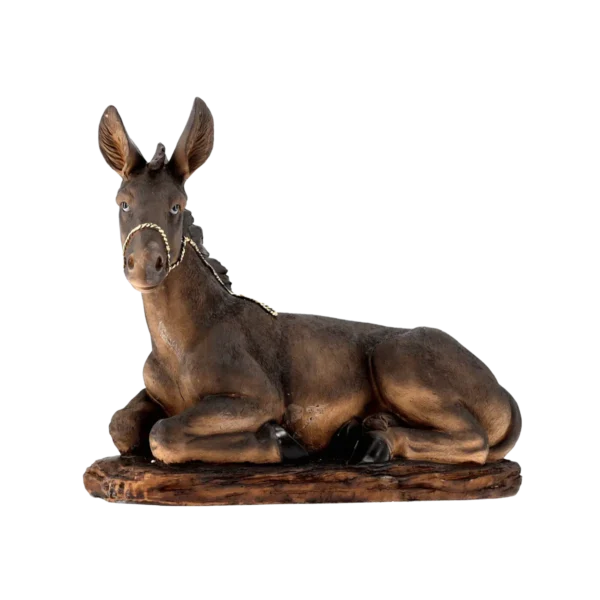 Figura osła do szopki 20 × 49 × 41 cm (do figur 106,68 cm)