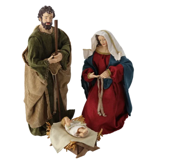 Święta Rodzina – zestaw 3 figur do szopki, do 68 cm