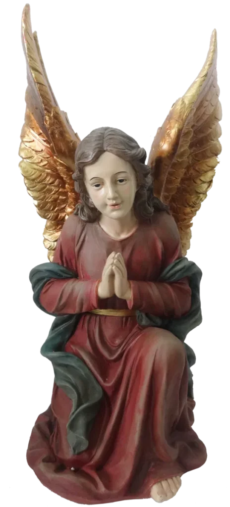 Figura klęczącego anioła 62 cm