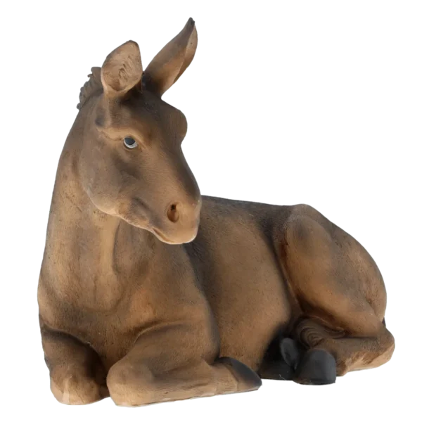 Figura osła do szopki 20 × 40 × 28 cm (do figur 91,44 cm)