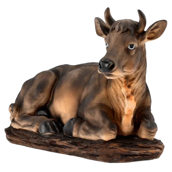 Figura krowy do szopki 25 × 57 × 40 cm (do figur 106,68 cm)